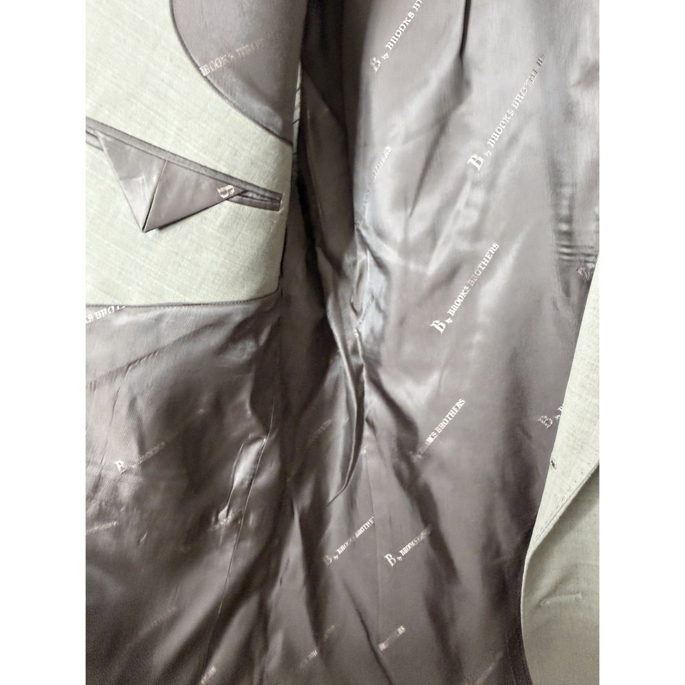 B by BROOKS BROTHERS Tan Beige 48L 38X30 Blazer Pants Classic - Picture 7 of 14